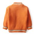 thumbnail image 7 of Spazoro Toddler Girls Sweaters, Knitted Cotton Long Sleeve Fall Winter Crew Neck Pullover Tops for Kids Girls Boys Orange Size 8 T, 7 of 7