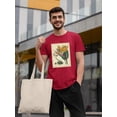 thumbnail image 2 of Golden Bird Of Paradise T-Shirt Men -Sydenham Edwards Designs, Male 3X-Large, 2 of 4
