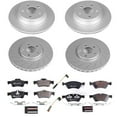 thumbnail image 2 of Power Stop Front and Rear Euro-Stop ECE-R90 Certified Brake Pad and Rotor Kit ESK4516, 2 of 3