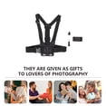 thumbnail image 3 of LIFKOME 1 Set of Action Camera Harness with Practical Design for Outdoor Photo Shooting, 3 of 8