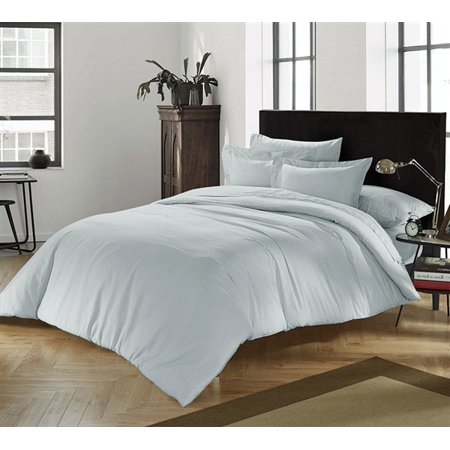 Chino Glacier Gray Comforter (with Invisible Tacking)