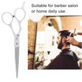 thumbnail image 4 of Juego de tijeras profesionales para cortar el cabello con hojas afiladas y tijeras de entresacar para uso en peluquerías y barberías., 4 of 5