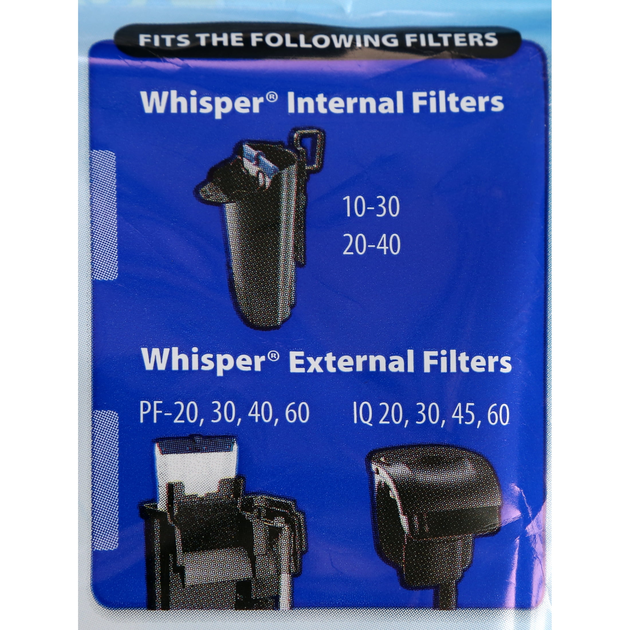 (2 pack) Tetra Whisper Bio-Bag Ready-to-Use Disposable Filter Cartridge for Aquariums, Large, 1 Count