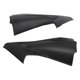 thumbnail image 3 of 2 Pcs Carbon Fiber Style Hood Vents Bonnet Cover Rubber Front Bonnet Vent Universal for Car, 3 of 3