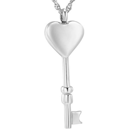 Cremation Jewelry for Ashes Holder Key To My Heart Urn Necklaces for Ashes Jewelry Keepsake Memorial for Women Men Gift
