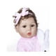 thumbnail image 4 of Muñeca Bebé Silicona Bebé Reborn Para Niñas Auxtoo rosa, 4 of 4