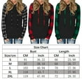 thumbnail image 2 of Women's Hoodie Sweatshirt Long Sleeve Pullover Color Block Drawstring Pullover Thin Tunic Top, 2 of 3