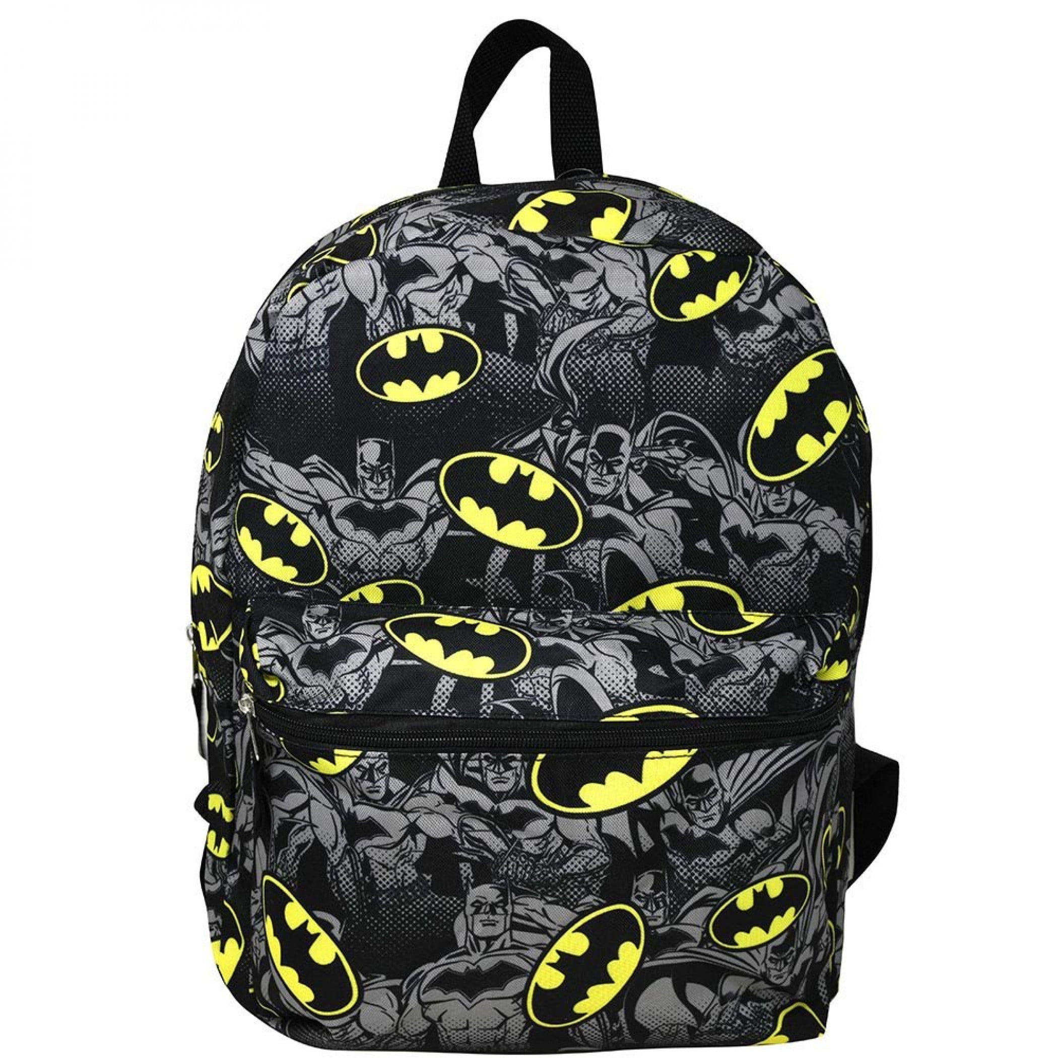 DC Comics Batman Embossed Armor Texture Black Crossbody Bag | Hot Topic