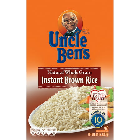 Uncle Ben's Whole Grain Instant Brown Rice Fast & Natural, 14 oz ...