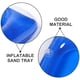 thumbnail image 2 of Caja de arena de playa para niños, bandeja de juguete de arena inflable para la educación infantil (azul), 2 of 5