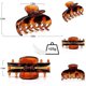 thumbnail image 3 of 4 Pieces Of 3.1 -inch Strong Holding Women's Hair Claws, 3 of 4