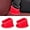 red, variant on 2 Pcs Seat Belt Buckle Holder, Car Rear Seatbelt Buckle Booster for Easy Access, Universal Auto Safety Belt Buckle Guard Cover, Red