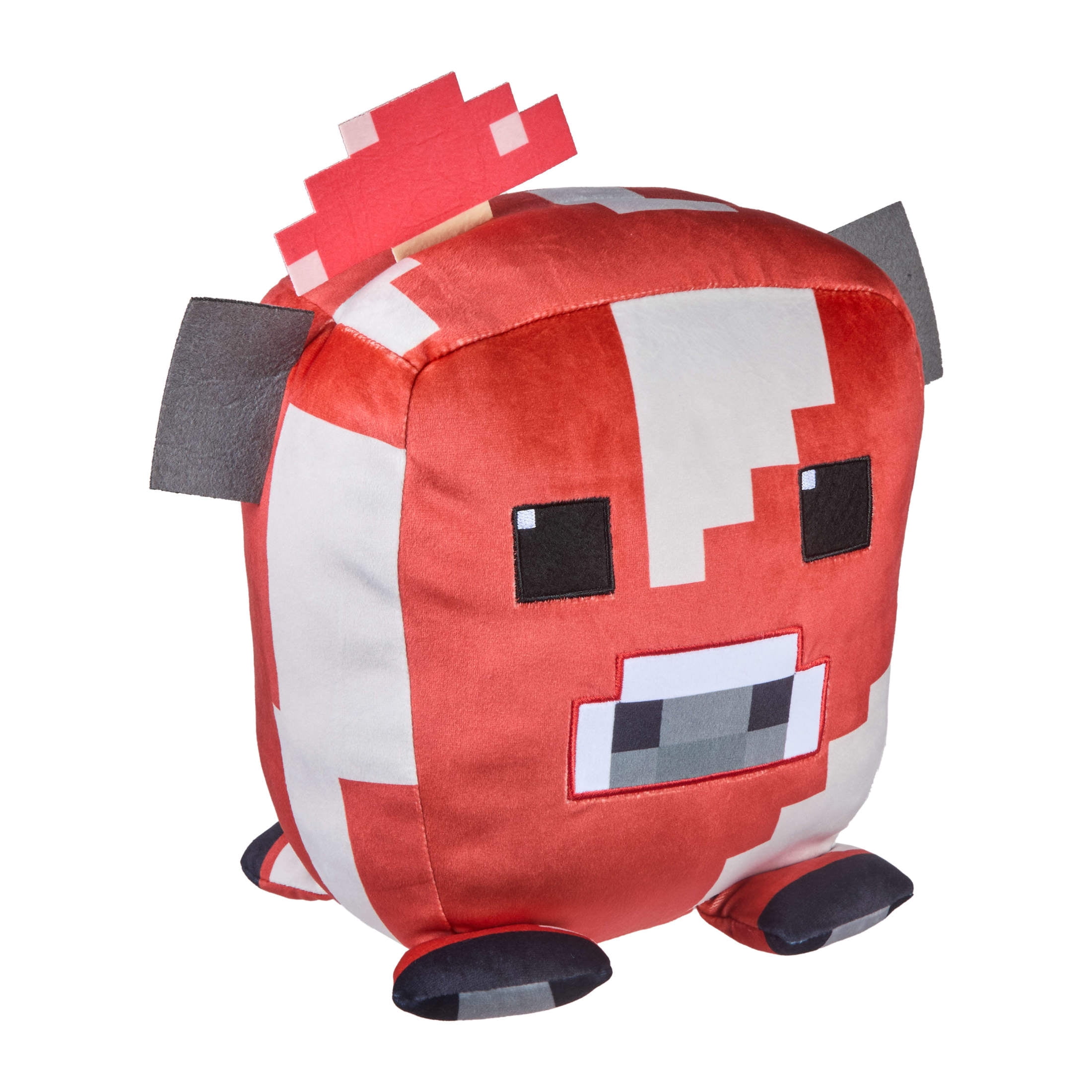 Minecraft Cuutopia Mooshroom Plush Toy, 10-inch Collectible Soft Doll Inspired by the Video Game