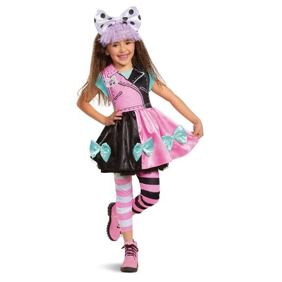 Disguise Girls' L.O.L. Surprise Pranksta Costume Costume - Size 7-8 - Pink