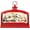 Christmas_large_red, variant on Large Christmas Snow Globes, Snowman Electric Light up Snow Globe Christmas, 8 Festive Songs 6 Hrs Timer & Dual Power, White Musical Snowglobes Christmas Decorations Indoor Church Xmas Snowglobe