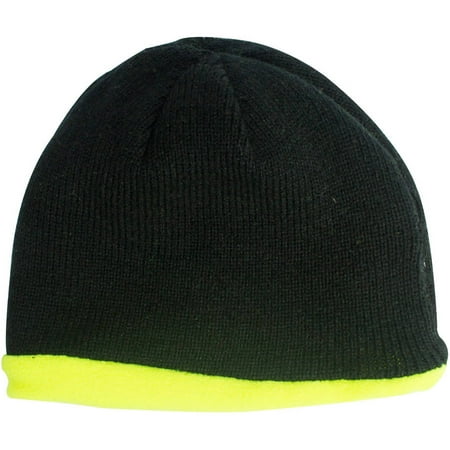 Cotton Reversible Beanie - QuietWear Reversible Fleece Beanie