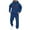 Blue, variant on VBTAPA Sweat Suits for Men Tracksuits 2 Piece Sets Heart Beat Print Athletic Jogging Suits Trendy Casual Outfits Limited Time Sales Red XXXL