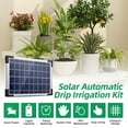 thumbnail image 3 of Irrigation Solar Auto Drip Irrigation System Solar Powered Drip Irrigation Kit Built-in 2200mAh Battery Supported 30 Pots 7 Timer Modes IP65 Waterproof Self Watering DIY Irrigation, 3 of 7