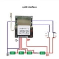 thumbnail image 4 of Placa De Protección De Batería De Litio, Diseño Profesional, Placa De Carga De Batería De Litio De Disipación De Calor Rápida, Funciona Para Batería De Litio Mgaxyff Lithium Battery Protection Board, 4 of 8