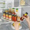 thumbnail image 1 of Organizador De Refrigerador, Giratorio De Plástico Transparente Para Encimera De Cocina, 1 of 7