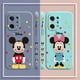 thumbnail image 4 of Case For OPPO FIND X6 X3 REALME X7 X50 RENO 2 4Z 4 6 Lite 5Z 5F 4G 5G PRO Liquid Silicone Case Mickey Minnie Mouse Cartoon, 4 of 5