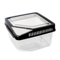 thumbnail image 1 of Caja de cría de es para mascotas, terrario para tortuga, serpiente, , , ciempiés, PICK Negro Yuyangstore Terrario vivero de reptiles, 1 of 6