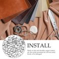 thumbnail image 4 of Miangastore Grommet Eyelets Set Metal Silver for Industrial Projects 50 Sets, 4 of 9