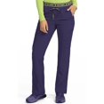 thumbnail image 2 of Med Couture Women's 8758 "Flow" Elastic Waist Cargo Scrub Pant -Plum-Large, 2 of 2