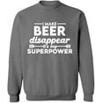thumbnail image 2 of OXI Crewneck Sweatshirt - Casual Sweatshirts for Men's and Women Fleece Sweatshirt Long Sleeve- Graphite Heather X-Large, 2 of 2