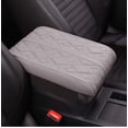 thumbnail image 2 of Moocorvic Car Center Console Pad, Waterproof Arm Rest Cover for Car, Armrest Cushion Protection Pad Car Accessories for Women 13x8inch(Gray), 2 of 4