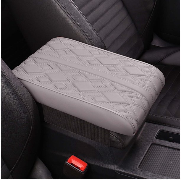 Puntoco Car Seat Cushion Layer Armrest Cushion Memory Cotton Mesh Red Style