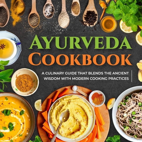 Ayurveda Cookbook: A Culinary Guide That Blends The Ancient Wisdom With Modern Cooking Practices, (Paperback)