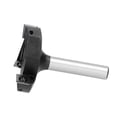 thumbnail image 4 of Cemented Carbide Milling Cutter Set with Detachable Inserts - 3 Flute Design for PVC/Plastic/Wood/Composite Boards, 8mm or 12mm Shank Options, Includes 3 Installed Inserts, Wrench, and Optional, 4 of 6