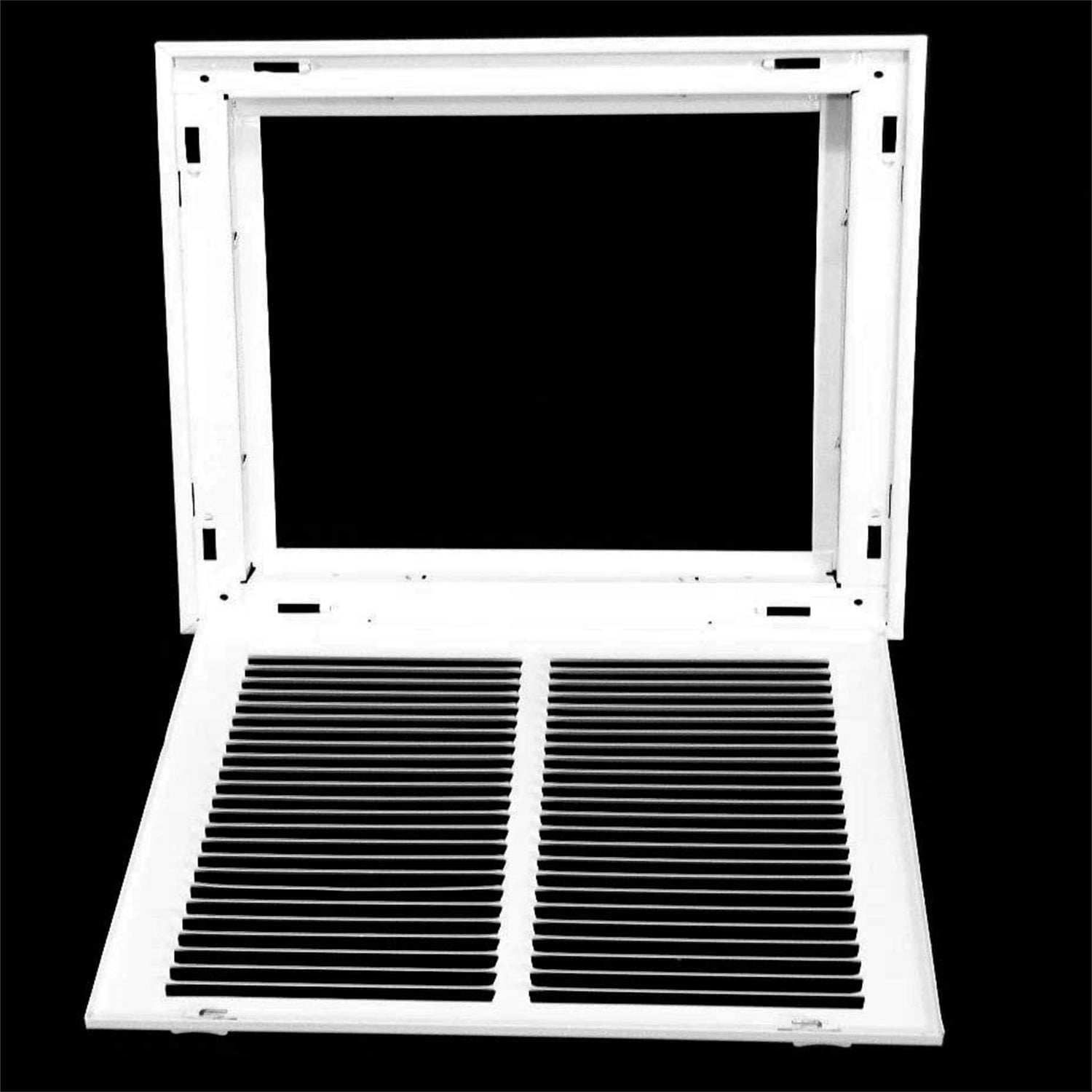 Steel Return Air Filter Grille for 1" Filter Easy Plastic Tabs for