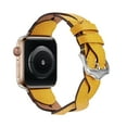 thumbnail image 5 of Allytechgroup Watch Band Compatible with Apple Watch Band 42mm 44mm 45mm 49mm iWatch Ultra/2 Series 9/8/SE/7/6/5/4/3/2/1, Braid Stylish Design Wrist Band for Women, Yellow, 5 of 7