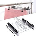 thumbnail image 1 of 5/10/15/20Pcs Anti-slip Trouser Clothes Rack Organizer Shirt Pants Jeans Hanger, 1 of 8