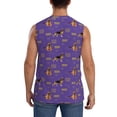 thumbnail image 4 of Haiem Men's German Shepherd Dog Print Tank Tops Summer Sleeveless Cut Off Workout T-Shirts Fitness Vest Athletic Undershirts-Small, 4 of 8