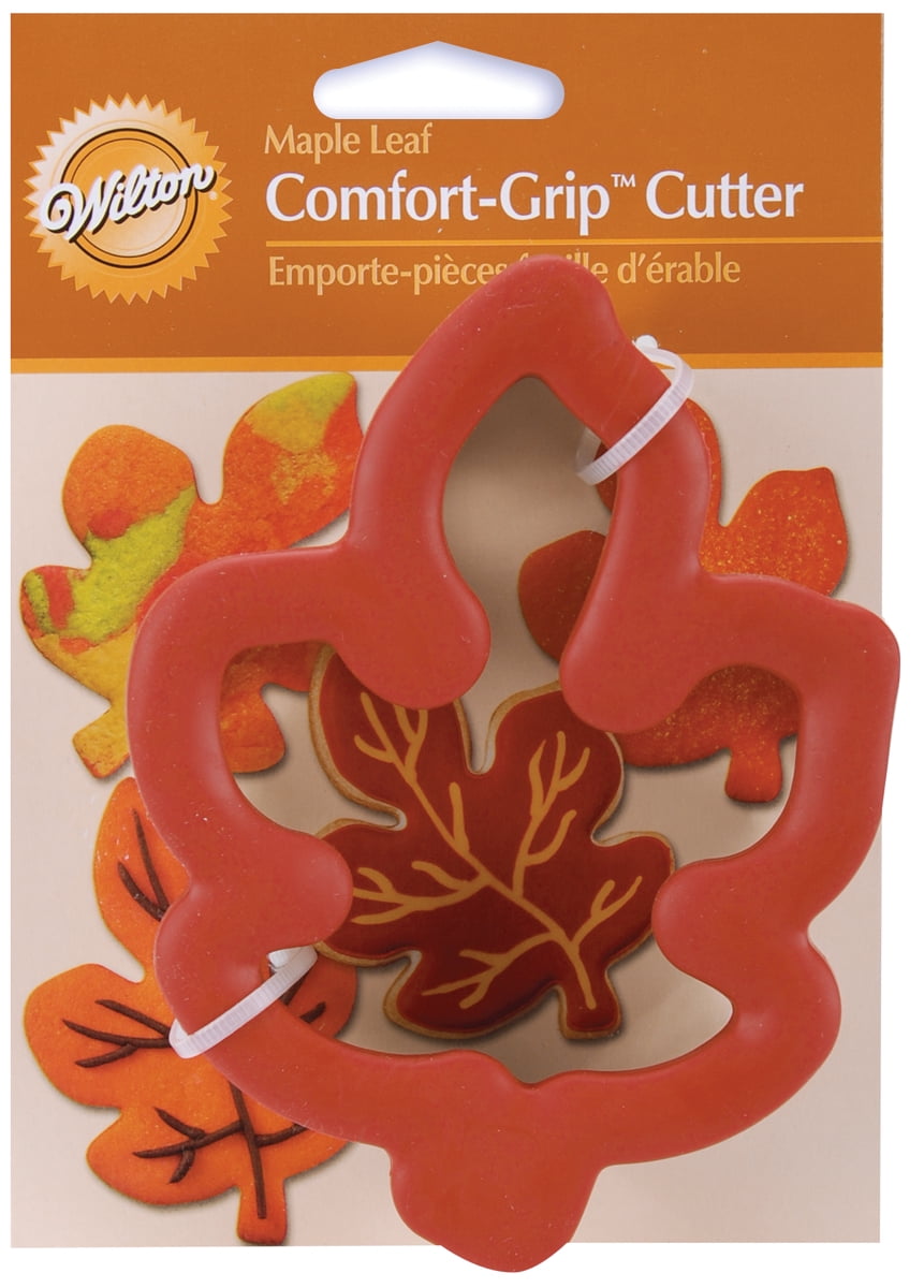 Thanksgiving Fall Autumn Cookie Cutter Comfort Grip Maple