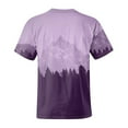 thumbnail image 4 of Summer Men's Popular T-shirt Printed Round Neck Short Sleeve T-shirt S, 4 of 5
