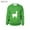 Green, variant on Hoodies For Men Christmas Clothing Casual Loose Tops Christmas Day Long Sleeve Round Neck Sweater Red L JE