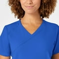 thumbnail image 5 of WonderWink W123 6455-Women's Mock Wrap Scrub Top, 5 of 6