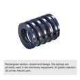 thumbnail image 3 of Die Spring, 1 Pack 27mm OD 35mm Long Spiral Stamping Light Load Compression Die Springs, Blue, 3 of 5
