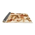 thumbnail image 2 of Ahgly Company Indoor Rectangle Abstract Orange Modern Area Rugs, 5' x 8', 2 of 4