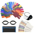 thumbnail image 1 of Andoer 24 pcs/set Universal Flash Filter Flash Gels Color Correction Filters for Camera Speedlite Flash Light with Carrying Bag Light Diffuser and -Band, 1 of 7