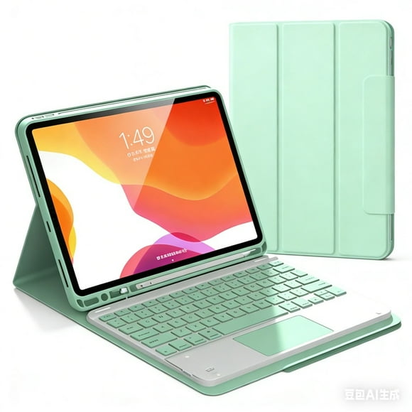 Étui Clavier à Pavé Tactile pour iPad 10.2 9e 8e 7e Génération