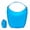 Blue, variant on Packable Tote Bag with Zipper, Ultra Lightweight Foldable Shopping Bag for Travel, Reusable Waterproof Storage Bag for Camping, Hiking, Picnic and Everyday Carry