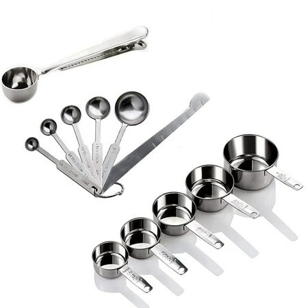 

Bobasndm Measuring Mug Food Grade 12Pcs/Set Cooking Measuring Spoon Set Easy to Clean Great for Dorm