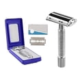 thumbnail image 4 of MT Twist-to-Open Butterfly Safety Razor with 5 extra Blades, 4 of 5