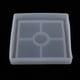 thumbnail image 3 of Práctico de del molde del silicón cuadrado claro 6pcs que hace la resina seca del molde del jabón de la flor Baoblaze Coaster Molde de silicona para resina, 3 of 8