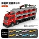 thumbnail image 4 of Camión de transporte de coches y juego de juguetes de coche de aleación, regalo para niños pequeños de 3 + años, E65D, 4 of 4